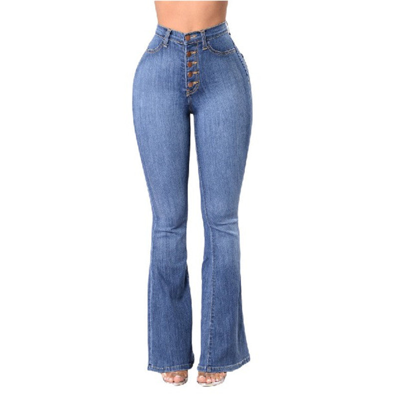 Lisa™ | High Waist Stretch Jeans