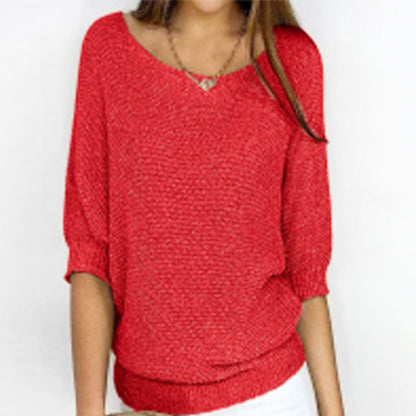 Lexi™ | Eleganter Rundhals-Strickpullover