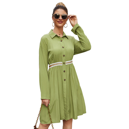 Wendy™ | Sommerliches Midikleid mit Eleganten Polokragen