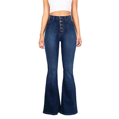 Lisa™ | High Waist Stretch Jeans