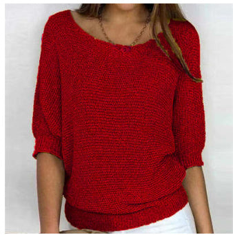 Lexi™ | Eleganter Rundhals-Strickpullover