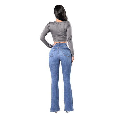 Lisa™ | High Waist Stretch Jeans