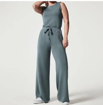 Livia™ | Stilvoller Ärmelloser Jumpsuit mit Elastischer Taille