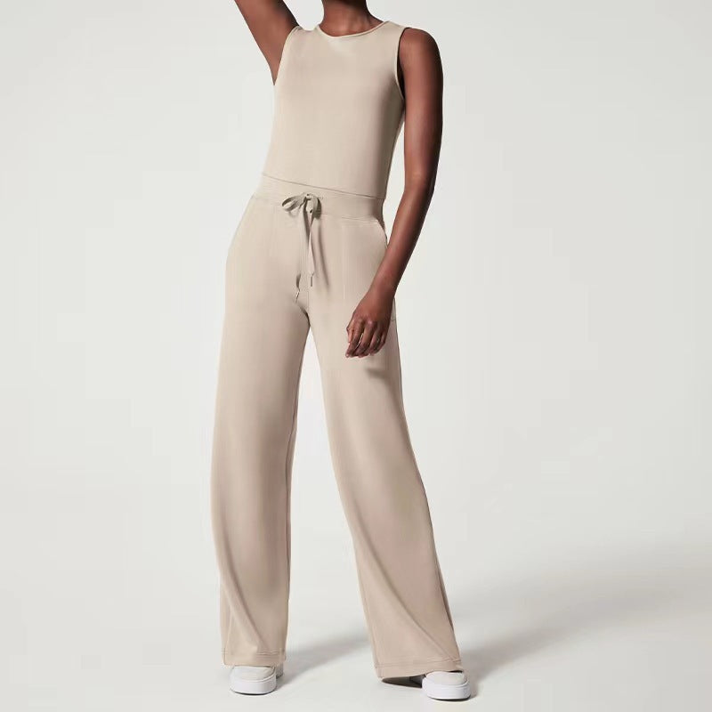 Livia™ | Stilvoller Ärmelloser Jumpsuit mit Elastischer Taille