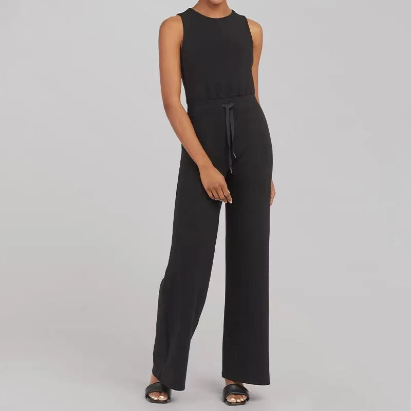 Livia™ | Stilvoller Ärmelloser Jumpsuit mit Elastischer Taille