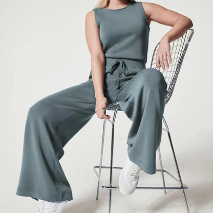 Livia™ | Stilvoller Ärmelloser Jumpsuit mit Elastischer Taille