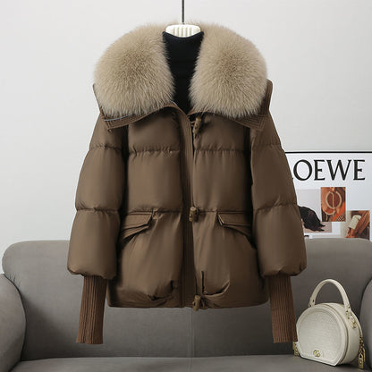 Sofia™ | Warme Winterjacke mit Luxus Pelzkragen